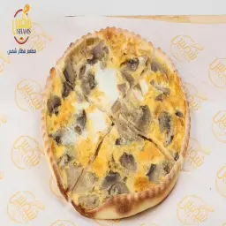 فطيرة بيض مشروم